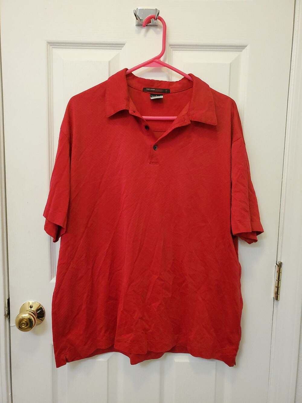 Nike Tiger Woods Collection Bear Mountain Embroidered Dri-Fit Golf Polo Shirt